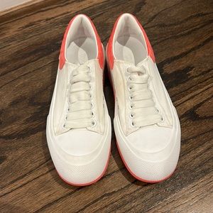 Alexander McQUEEN Deck Plimsoll Canvas shoe size 37.5.